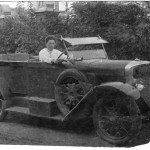 Лященко Г.С. г. Харьков 1936 год. Личный шофер Якира Э.